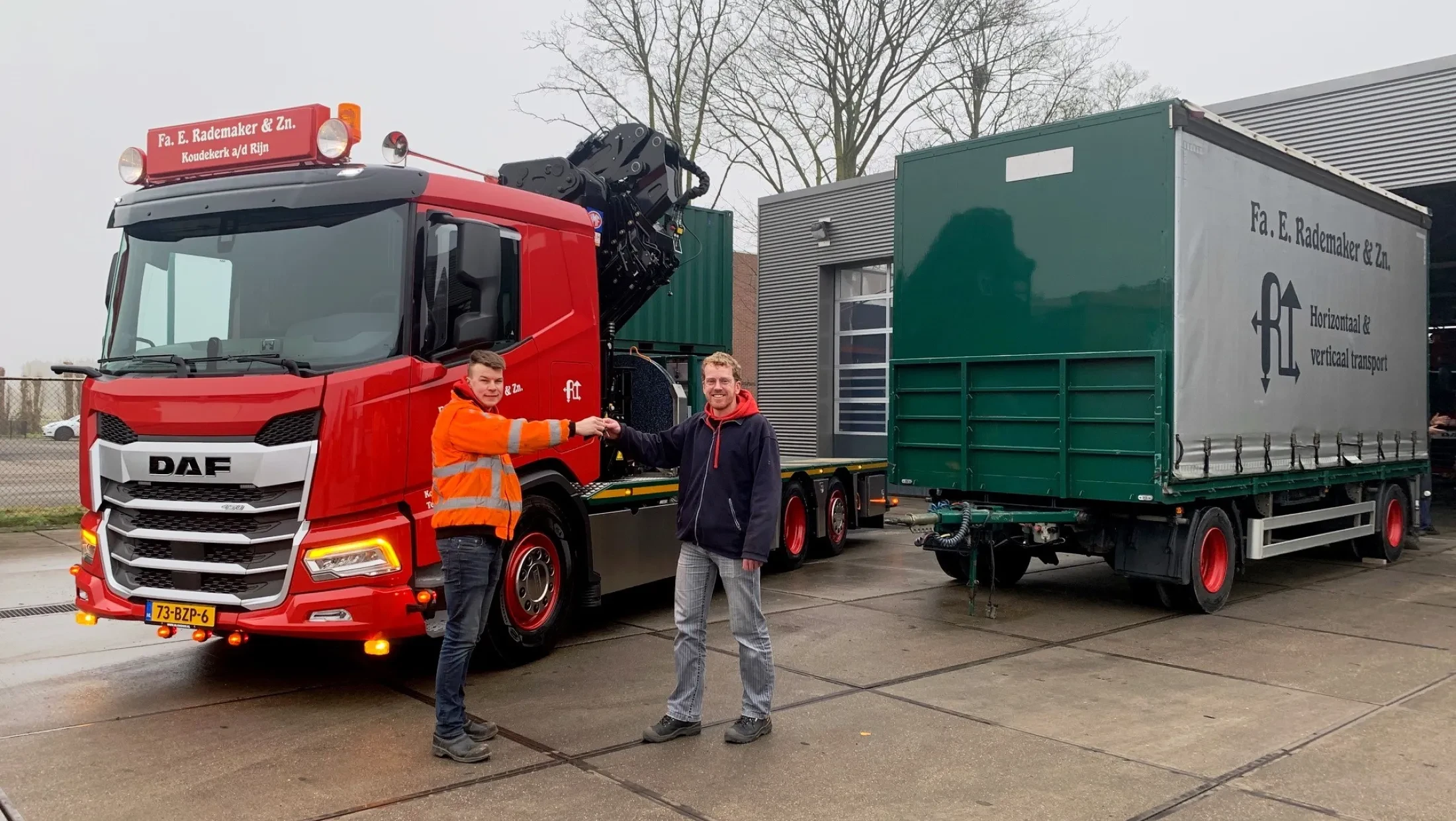 DAF XD 450 FAN DC - Rademaker - Kraanauto