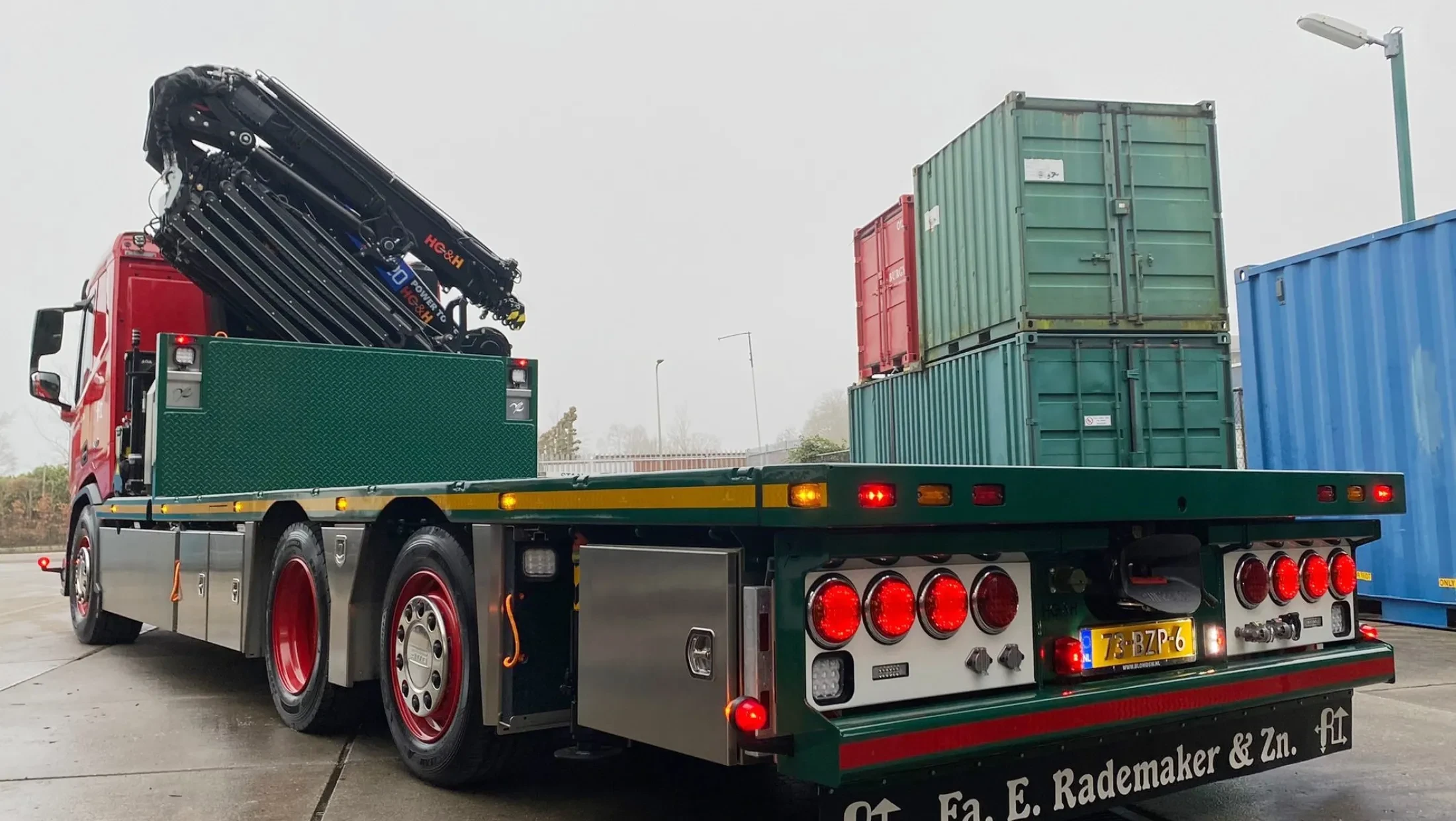 DAF XD 450 FAN DC - Rademaker - Kraanauto