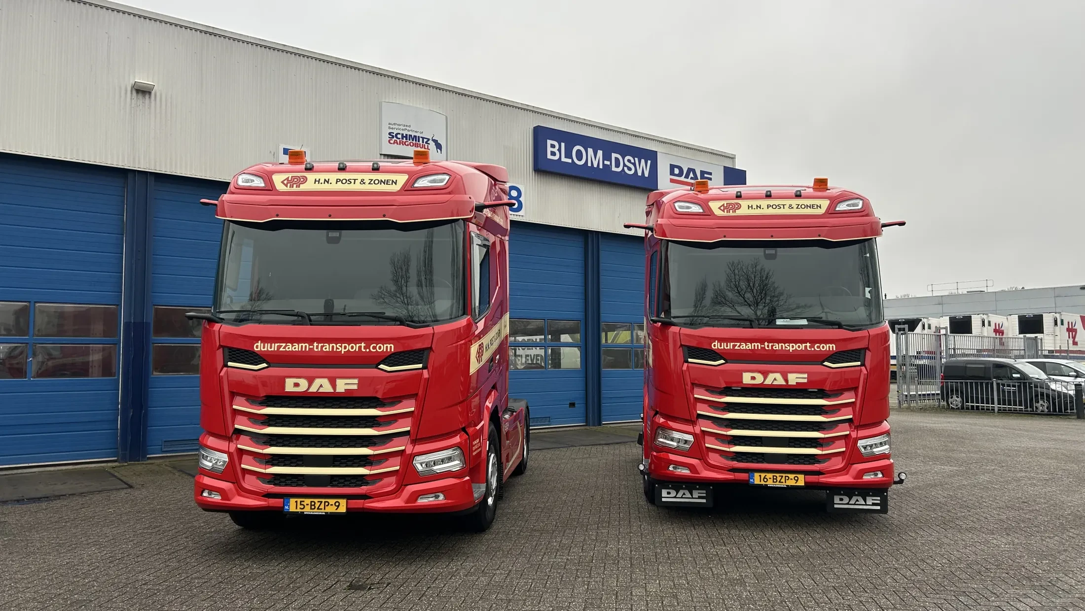 2x DAF XF 480 FT NGD - HN POST EN ZN BV