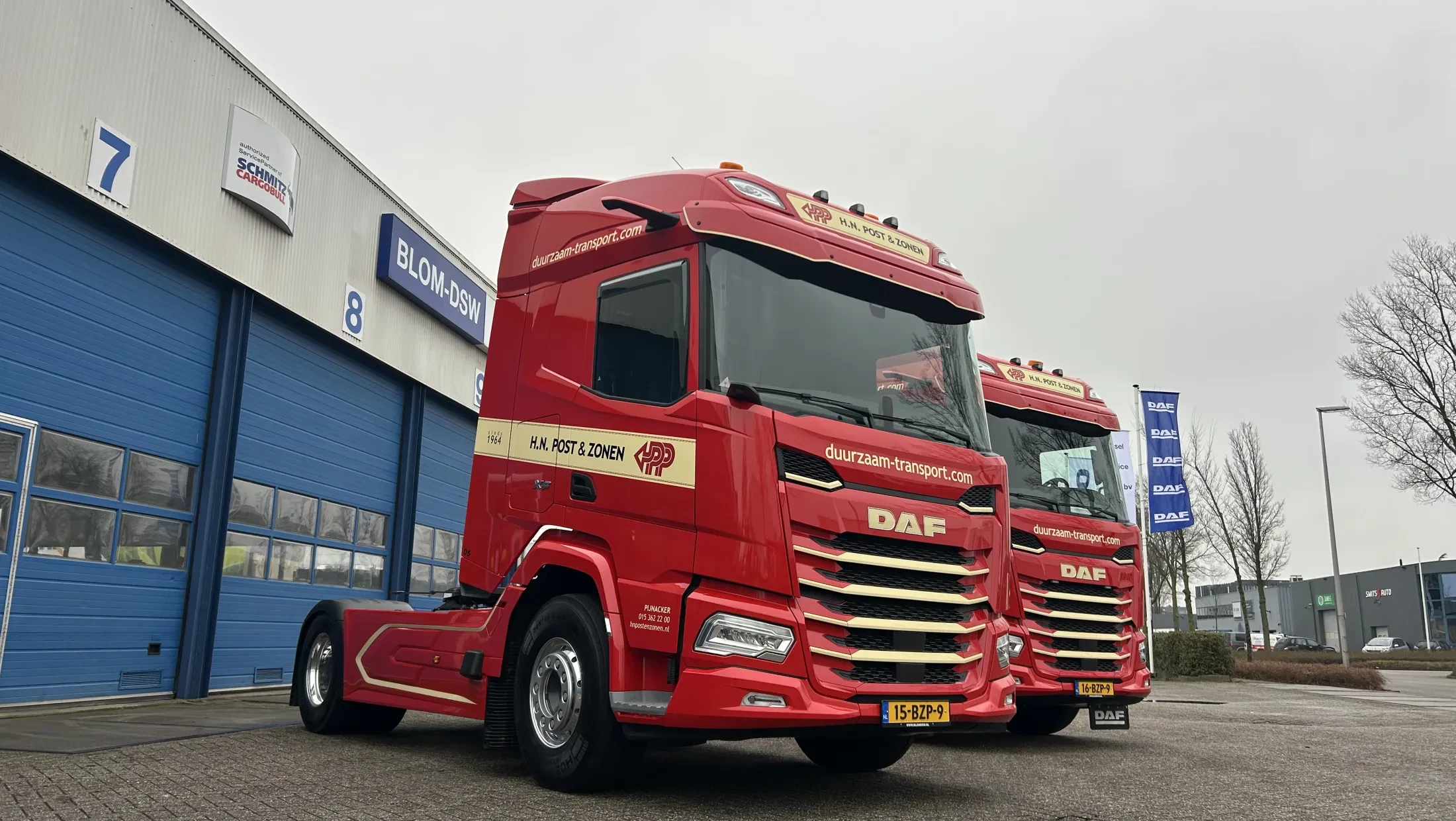 2x DAF XF 480 FT NGD - HN POST EN ZN BV