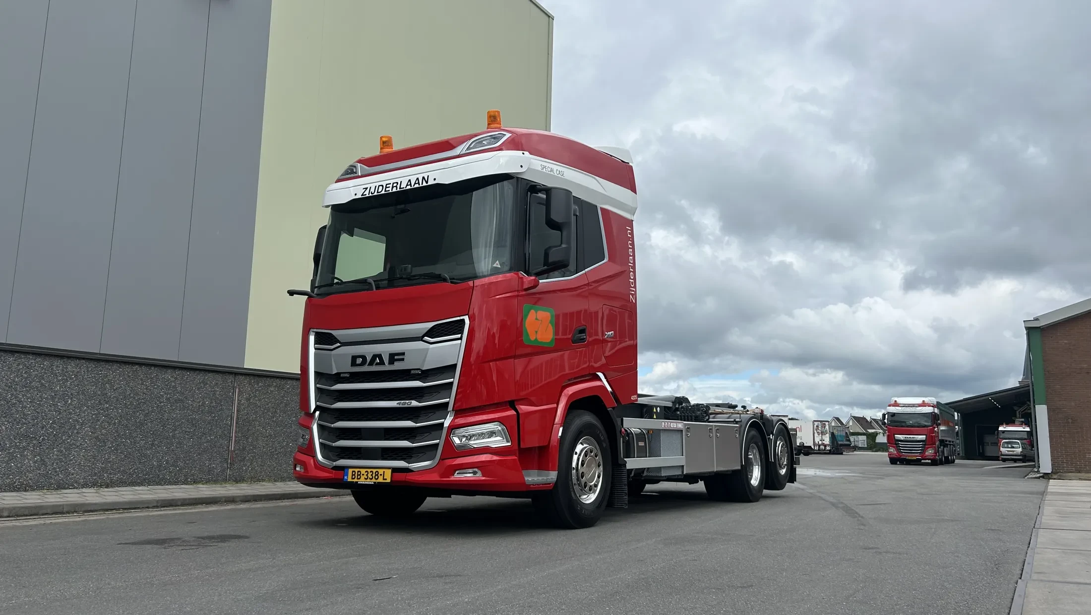 DAF XG 480 FAN Haakarm - Zijderlaan Stolwijk
